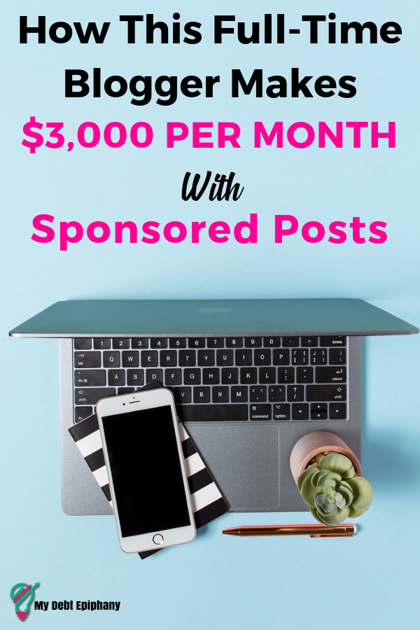 make $3,000 with sponsored posts