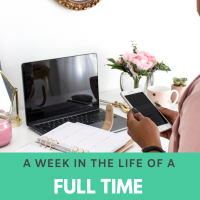 Week in the Life of a work from home writer